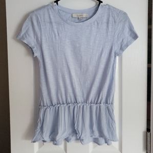 Loft Peplum Tee